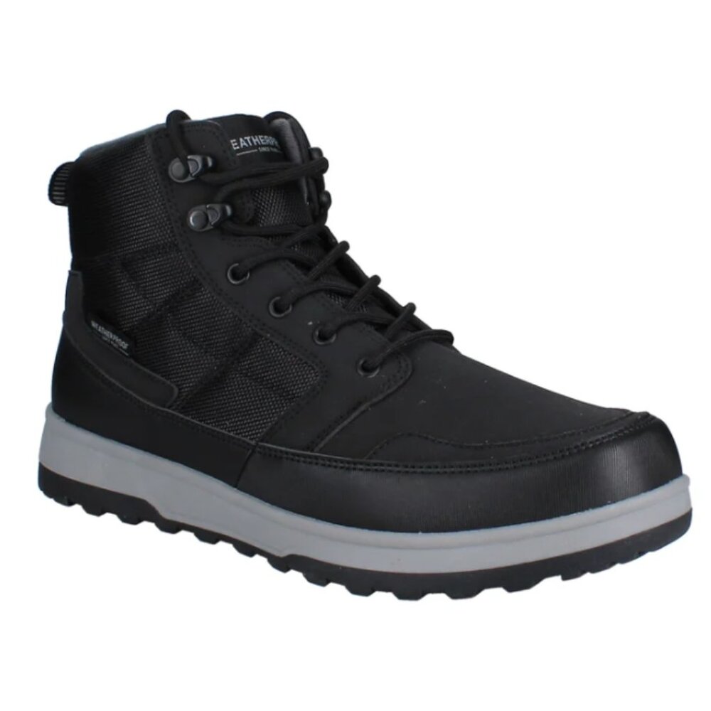 Weatherproof Jenkins Men's Sneaker boot Memory Foam Black Size 13